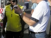 Tracy Chapman with other riders from the AIDS Life cycle 3