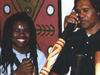 Tracy Chapman learning how to play the Didgeridoo