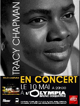 Tracy Chapman à l\'Olympia Paris
