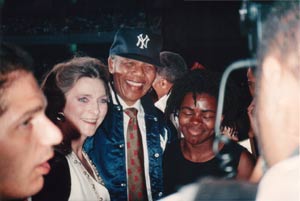 Nelson Mandela and Tracy Chapman (and Judy Collins)