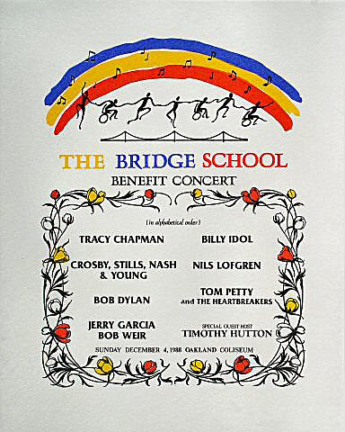 II Bridge Benefit Concert Poster