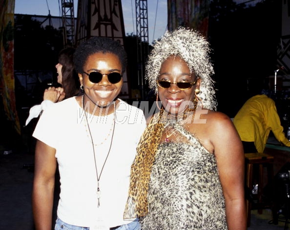 Tracy Chapman and Rita Marley at the One Love, the Bob Marley all star tribute