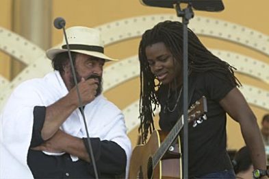 Tracy Chapman & Pavarotti © Daniele Venturelli