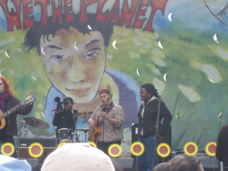 Tracy Chapman and Bonnie Raitt at We The Planet