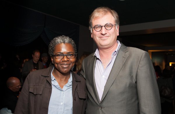 Tracy Chapman and Noah Cowan at the "San Francisco 2.0" premiere - September 3, 2015 (Photo by Drew Alitzer)