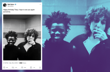 bob dylan twitter x tracy chapman birthday wishes