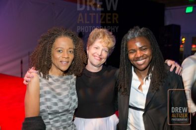 Tracy Chapman, Paula West and Carey Perloff at A.C.T. Gala Come Get Stranded © 2015 Drew Altizer Photography