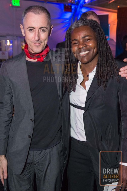 Tracy Chapman and Alan Cumming at A.C.T. Gala Come Get Stranded © 2015 Drew Altizer Photography