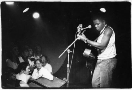 Tracy Chapman performing at the First Avenue (New York) in 1988