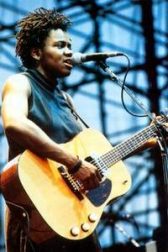 Tracy Chapman performing at the Human Right Now Tour in September 1988