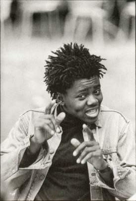 Postcard of Tracy Chapman in New York, Summer 1988