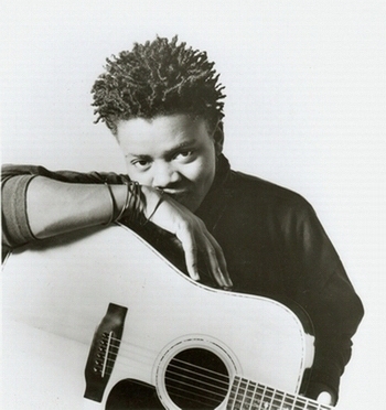 Photo used for the Fast Car single and as a promo photo for the Debut Album, by Janette Beckman, 1988