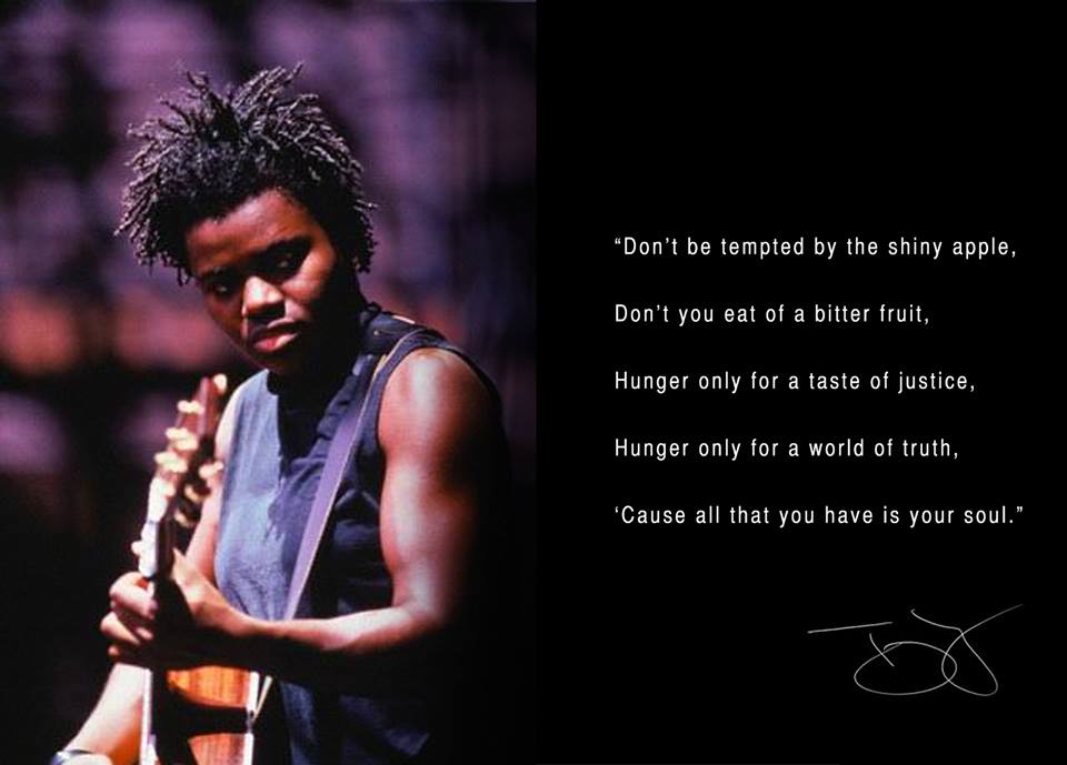 tracy chapman all that you have is your soul quote