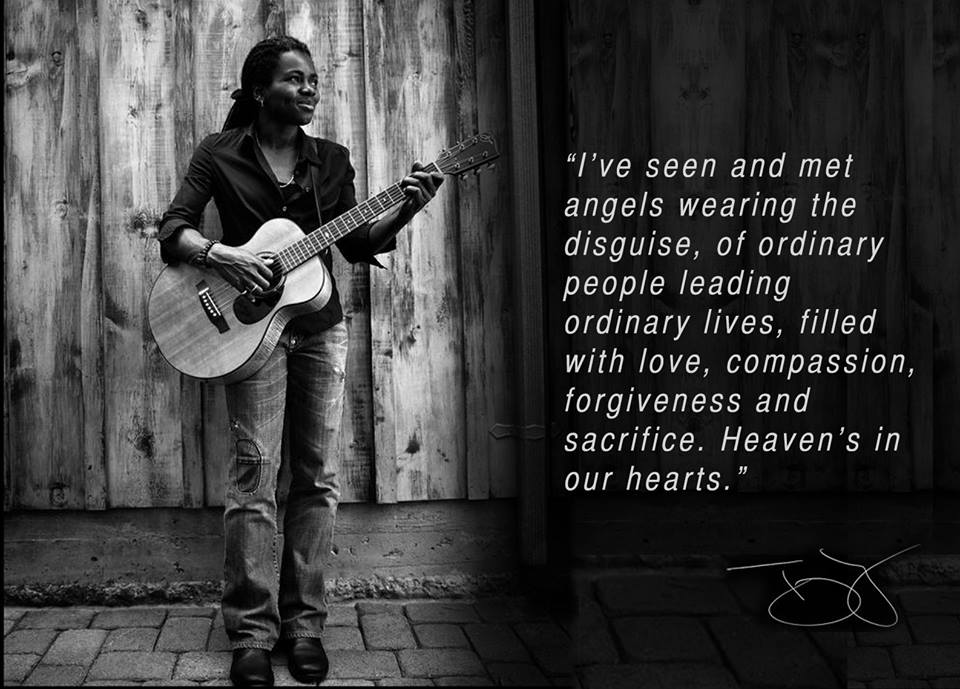 tracy chapman heaven's here on earth quote