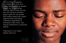 tracy chapman quote equal rights