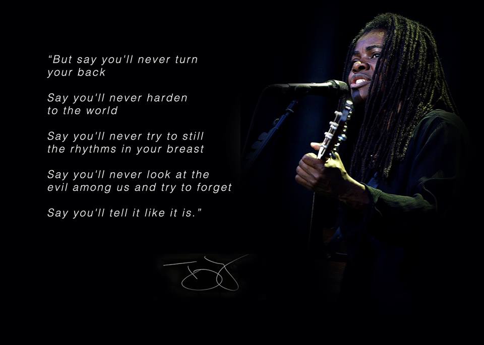 tracy chapman tell it like it is quote